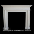 Simple Marble Fireplace Mantel